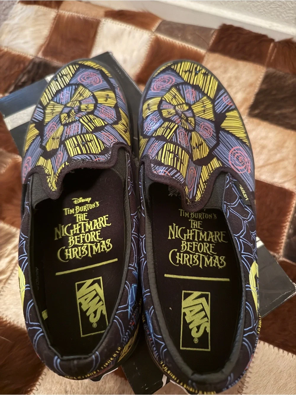 Unisex Vans The Nightmare Before Christmas Slip-On